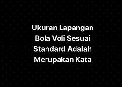 Kata Kunci Bola Voli